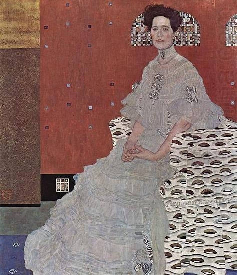 Gustav Klimt Portra der Fritza Riedler china oil painting image